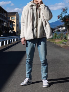 「zozoデニム」｜「アイテム（その他アウター）」を使った、tomaさん（メンズ・179cm）の秋コーディネート