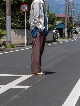 「shiyoh」｜tomaさん（メンズ・179cm）の春コーディネート