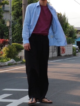 「shiyoh」｜tomaさん（メンズ・179cm）の春コーディネート