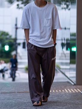 tomaさん（メンズ・179cm）の夏コーディネート