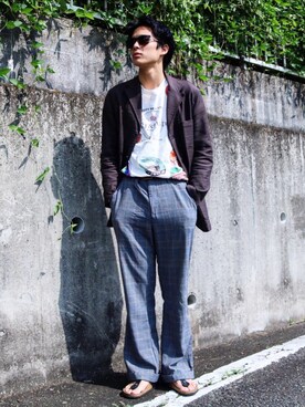 tomaさん（メンズ・179cm）の秋コーディネート