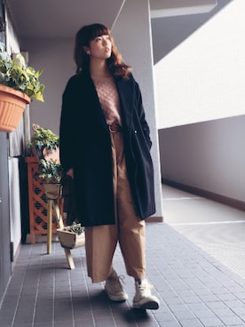 Reeiさん(レディース・157cm)の冬コーディネート