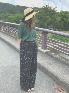 Reeiさん（レディース・157cm）の夏コーディネート