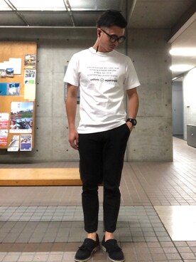 「uniform experiment」｜「アイテム（スリッポン）」を使った、Sunaoさん（メンズ・171cm）の夏コーディネート