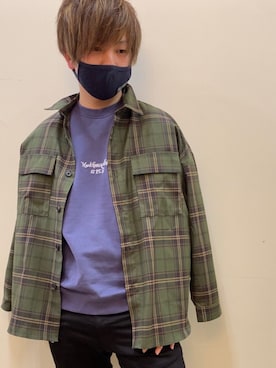「Right-on（ライトオン）のアイテム（スウェット）」を使った、yukunさん（メンズ・175cm）の冬コーディネート