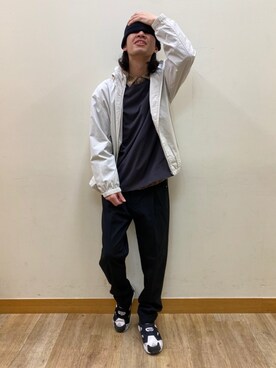 「Right-on（ライトオン）のアイテム（その他アウター）」を使った、yukunさん（メンズ・172cm）の春コーディネート