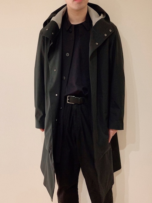 デサント ポーズ　シームテープダッフルコート /DESCENTE ブラックM デサント ポーズ シームテープダッフルコート /DESCENTE - ジャケット