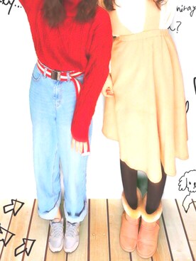 H.Mさん（レディース・150cm）の春コーディネート