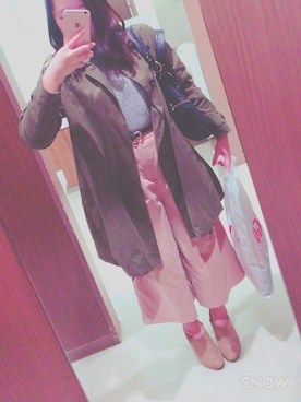 H.Mさん（レディース・150cm）の春コーディネート