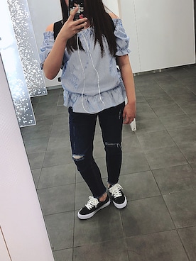 H.Mさん（レディース・150cm）の夏コーディネート