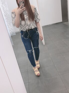 H.Mさん（レディース・150cm）の夏コーディネート