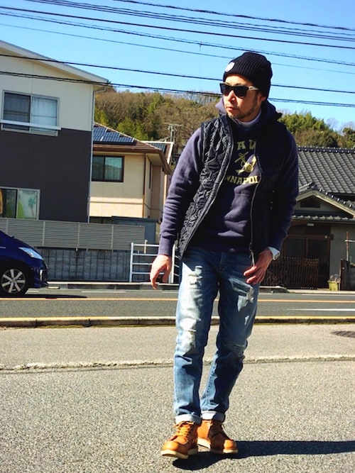 シン Red Wingのブーツを使ったコーディネート Wear シン Red Wingのブーツを使ったコーディネート Wear