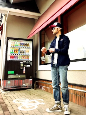 「チープカシオ」｜「アイテム（その他）」を使った、シンさん（メンズ・169cm）の春コーディネート