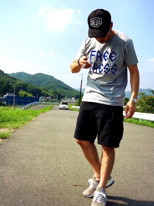 シン New Balanceのスニーカーを使ったコーディネート Wear