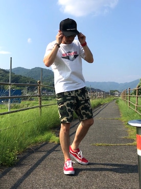 シンさん(メンズ・169cm)の夏コーディネート
