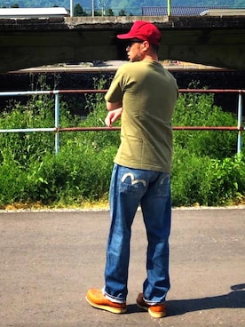 シンさん（メンズ・169cm）の春コーディネート