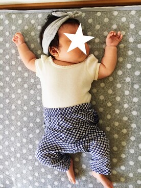 koma◎さん（キッズ・50cm）の夏コーディネート