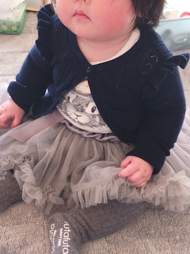 koma◎さん（キッズ・70cm）の冬コーディネート