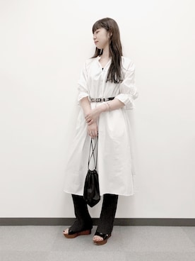 「Marilyn Moon（マリリンムーン）のアイテム」を使った、niiさん（レディース・163cm）の夏コーディネート