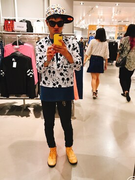 がっくん@mickey💗💙💚💛さんのコーディネート