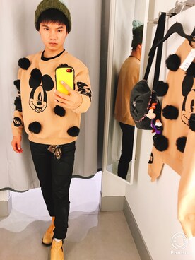 がっくん@mickey💗💙💚💛さんのコーディネート