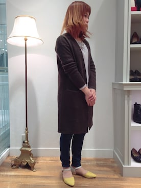 「キイロ」｜ORientalTRaffic アミュプラザ小倉店さん（レディース・166cm）の春コーディネート