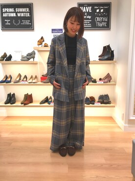 「オリエンタルトラフィック(ORiental TRaffic)」｜ORientalTRaffic アミュプラザ小倉店さん（レディース・166cm）の秋コーディネート