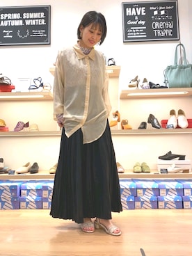 「11209」｜ORientalTRaffic アミュプラザ小倉店さん（レディース・166cm）の春コーディネート