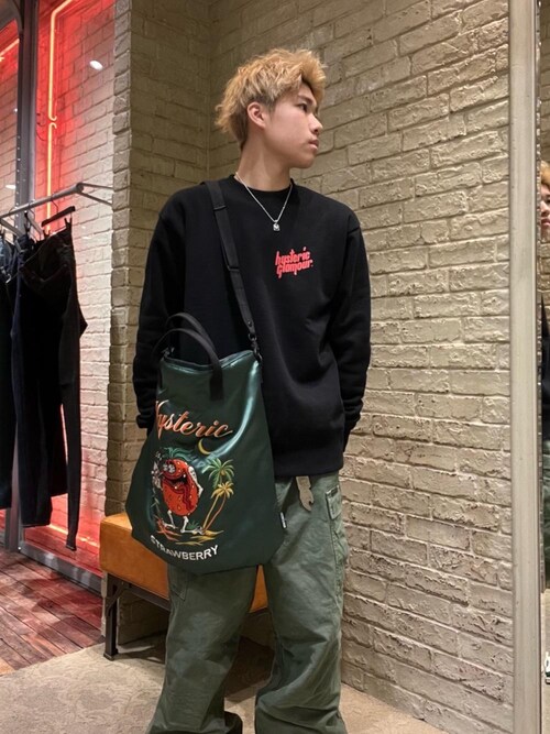 HYSTERIC GLAMOUR タイガーストライプ ヘルメットバッグ HYSTERIC GLAMOUR タイガーストライプ ヘルメットバッグ - メルカリ