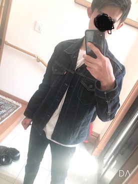 「アイテム（ジャージ）」を使った、エシダイさん（メンズ・184cm・10代）の春コーディネート