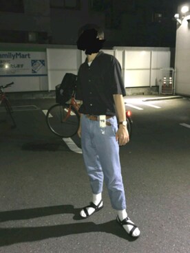 「Y-3（ワイスリー）のアイテム（財布/小物）」を使った、ロッキー  さん（メンズ・178cm）の夏コーディネート