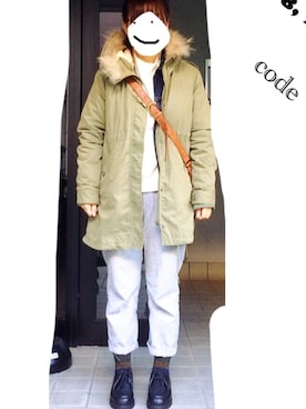 miki**さん(レディース・154cm)の冬コーディネート