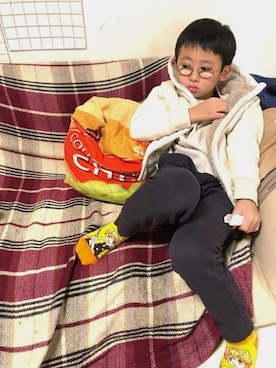 naomamaさん（キッズ・120cm）の秋コーディネート