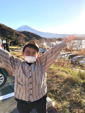 naomamaさん（キッズ・120cm）の秋コーディネート