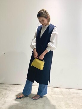 Kanae Nagahataさん(レディース・159cm)の春コーディネート