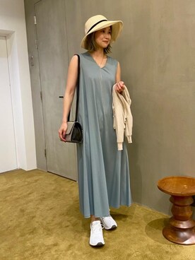 Kanae Nagahataさん(レディース・159cm)の春コーディネート