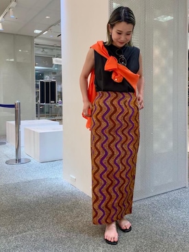 Kanae Nagahataさん（レディース・159cm）の春コーディネート