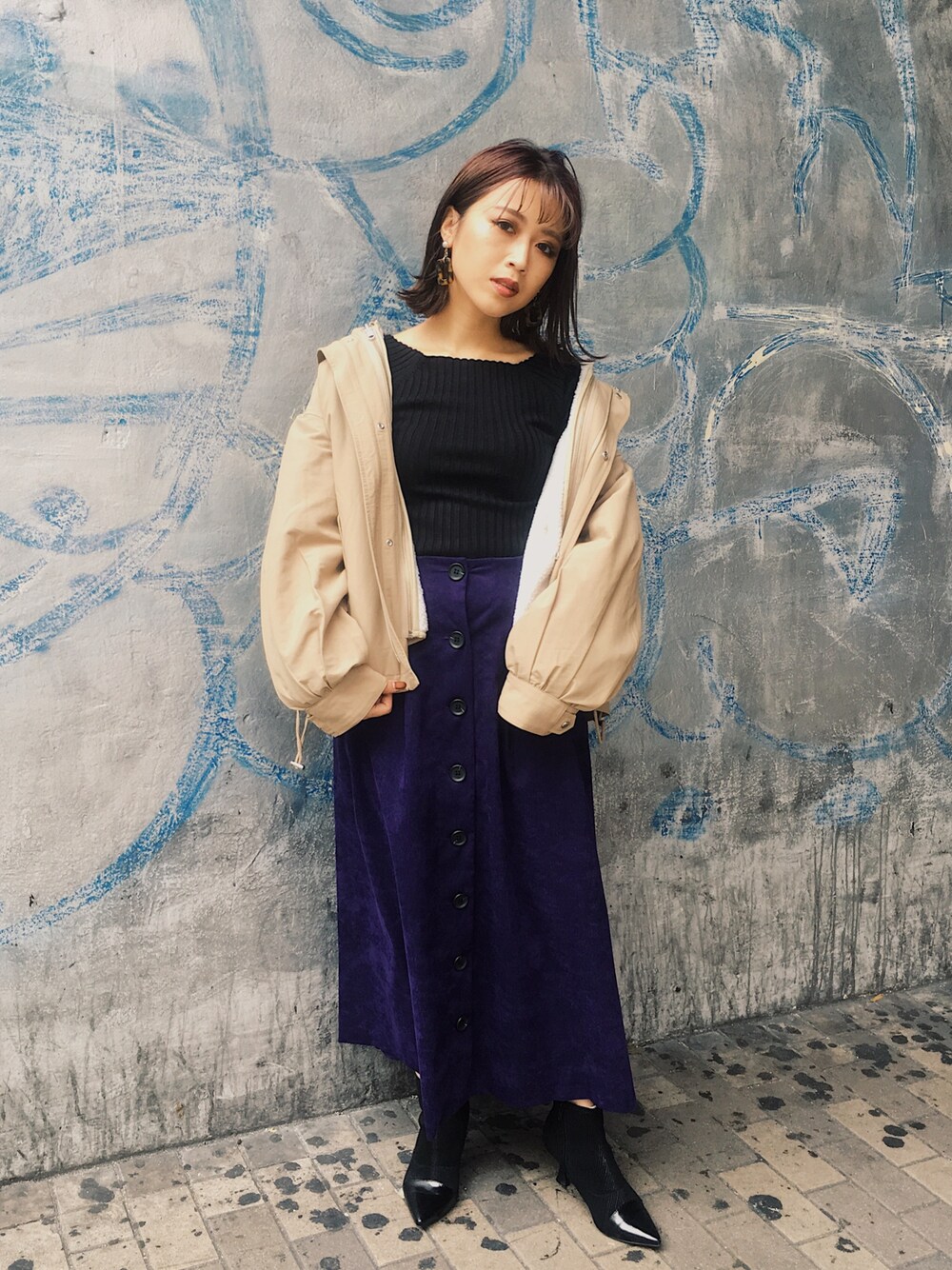 MURUA（ムルーア）の「マウンテンフーディー(3WAYボアインナー 