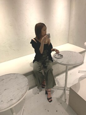 早久都加紗さん(レディース・157cm)の夏コーディネート