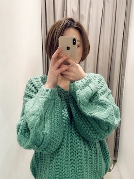 早久都加紗さん(レディース・158cm)の冬コーディネート