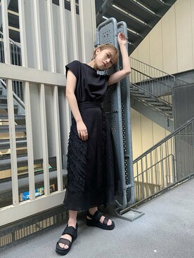 早久都加紗さん(レディース・158cm)の春コーディネート