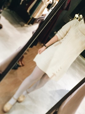 初橒Kumoomooさん(レディース・168cm)の冬コーディネート