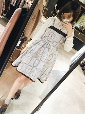 初橒Kumoomooさん(レディース・168cm)の冬コーディネート