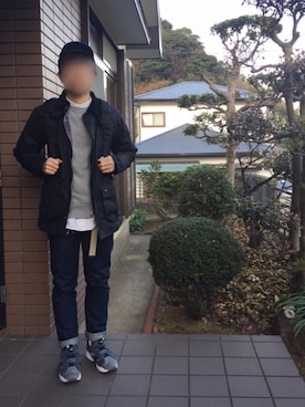 しゃちおさん（メンズ・172cm）の冬コーディネート