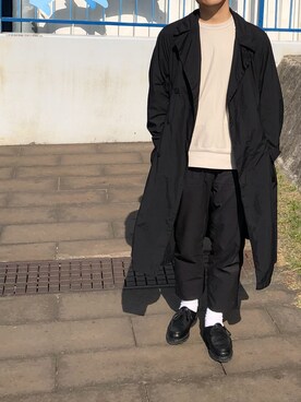 「TEATORA（テアトラ）のアイテム（ジャケット/アウター）」を使った、しゃちおさん（メンズ・172cm）の秋コーディネート