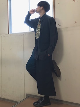 「アイテム（フォーマルスーツ/小物）」を使った、Yumeさん（メンズ・170cm・10代）の夏コーディネート
