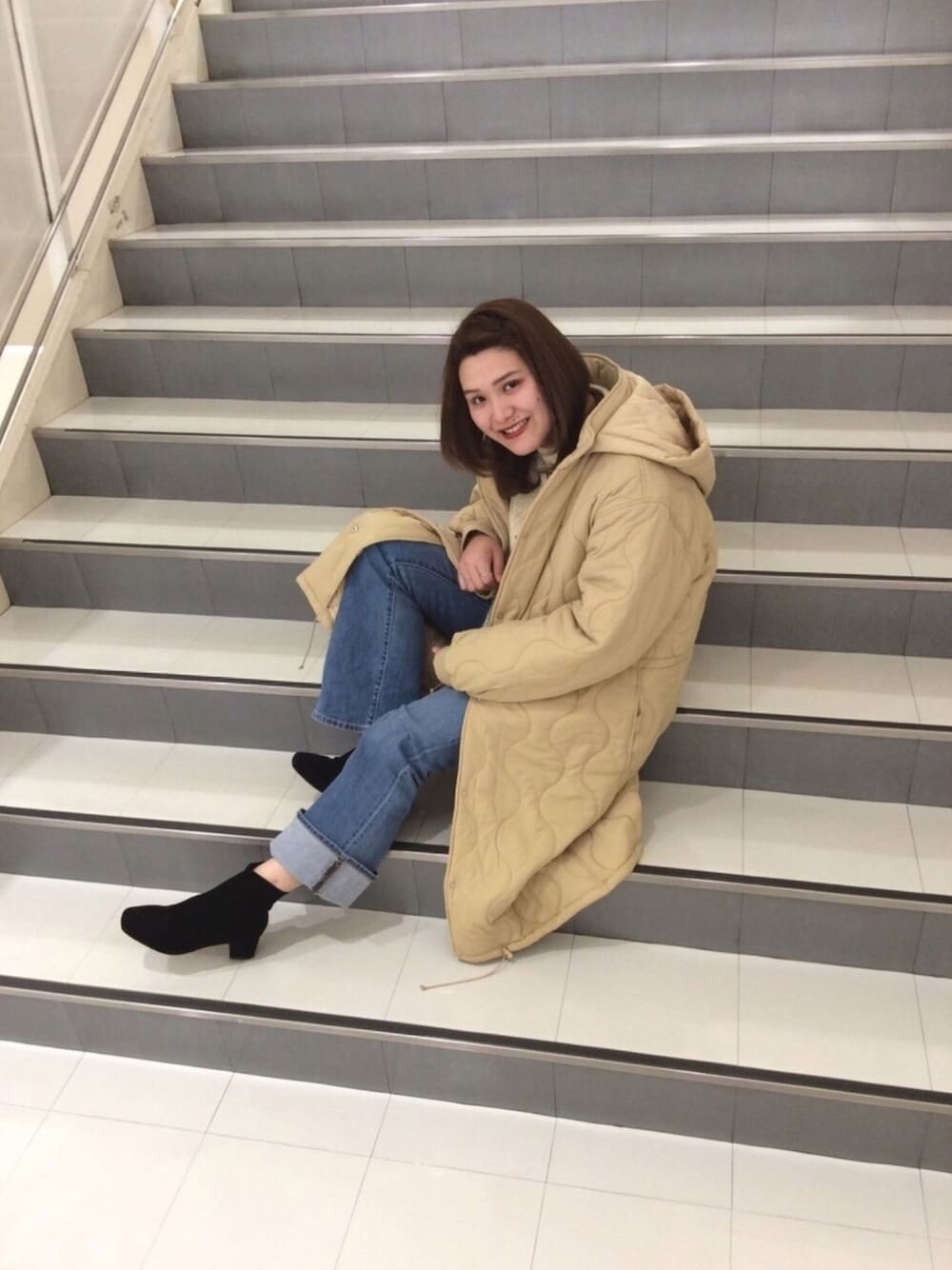 Kastane（カスタネ）の「キルティングマキシボリュームコート（ダウン