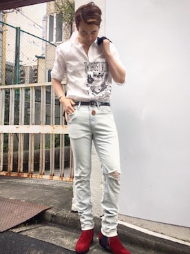 yamaguchi.fさん（メンズ・170cm）の夏コーディネート