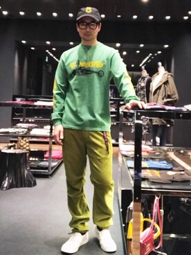 「ビッグサイズコーデ」｜yamaguchi.fさん（メンズ・170cm）の冬コーディネート
