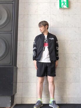 「Pertex」｜yamaguchi.fさん（メンズ・171cm）の夏コーディネート